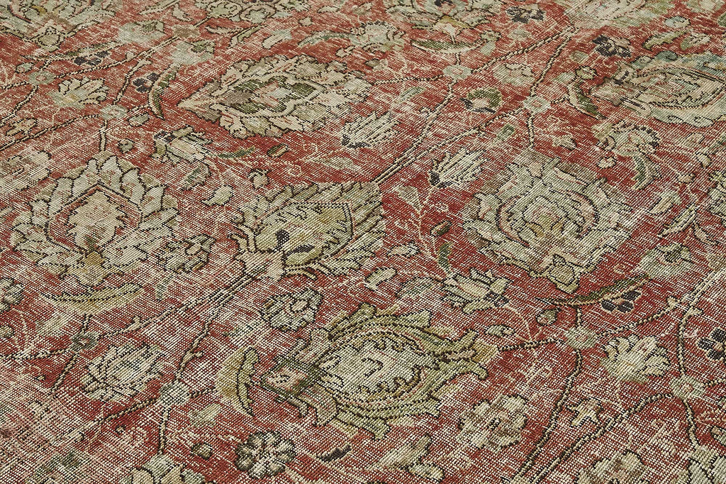 Beige vintage Persian rug 50188, 3.08 x 3.96 metres – photograph 5