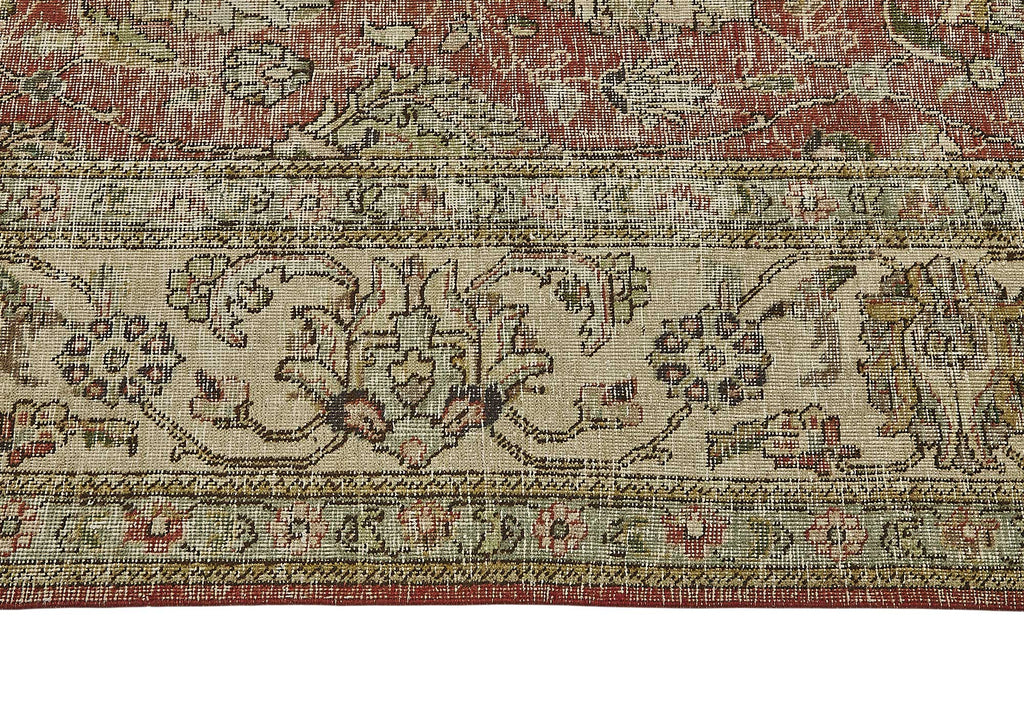 Beige vintage Persian rug 50188, 3.08 x 3.96 metres – photograph 8
