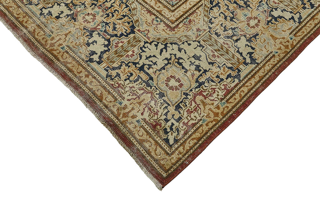 Beige vintage Persian rug 50189, 2.87 x 3.87 metres – photograph 4