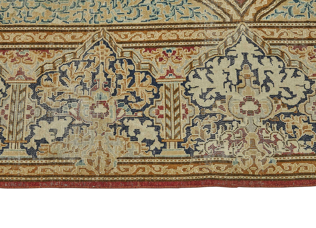 Beige vintage Persian rug 50189, 2.87 x 3.87 metres – photograph 8