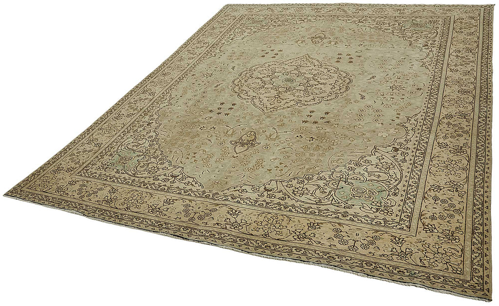 Beige vintage Persian rug 50192, 2.33 x 3.25 metres – photograph 3