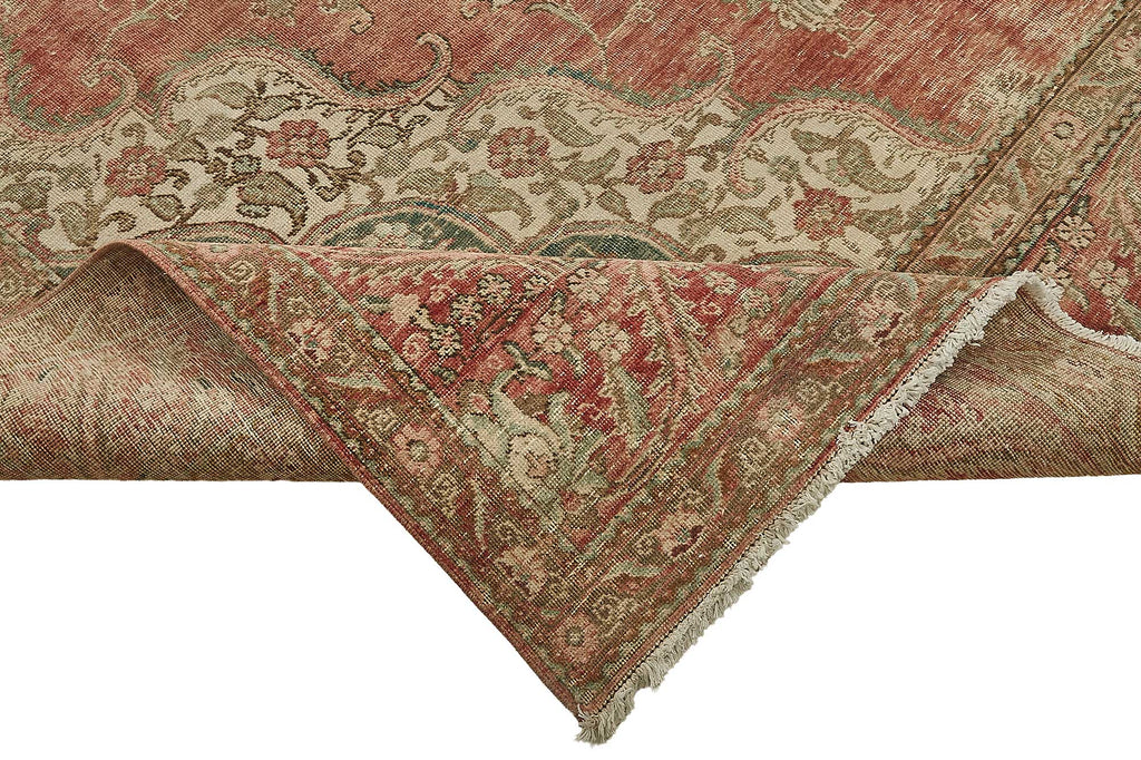 Beige vintage Persian rug 50194, 3.03 x 4.11 metres – photograph 6