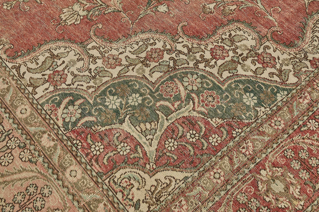 Beige vintage Persian rug 50194, 3.03 x 4.11 metres – photograph 9