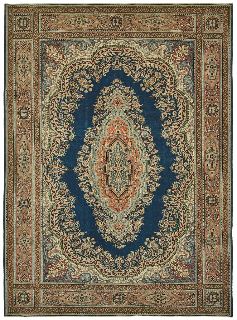 Beige vintage Persian rug 50195, 2.47 x 3.37 metres – full rug