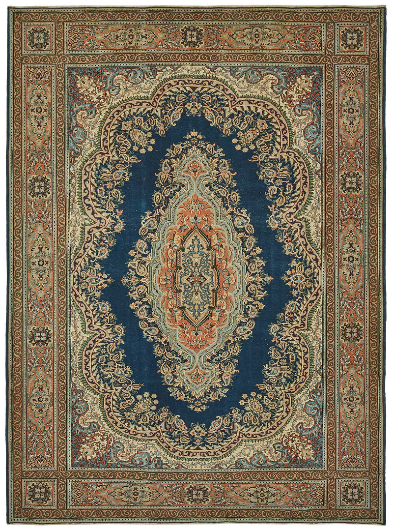 Beige vintage Persian rug 50195, 2.47 x 3.37 metres – full rug