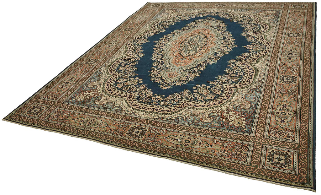 Beige vintage Persian rug 50195, 2.47 x 3.37 metres – photograph 3