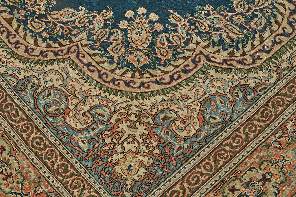 Beige vintage Persian rug 50195, 2.47 x 3.37 metres – photograph 9