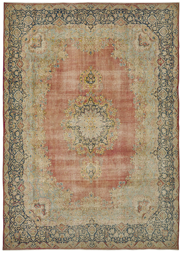 Beige vintage Persian rug 50196, 2.84 x 4.00 metres – full rug