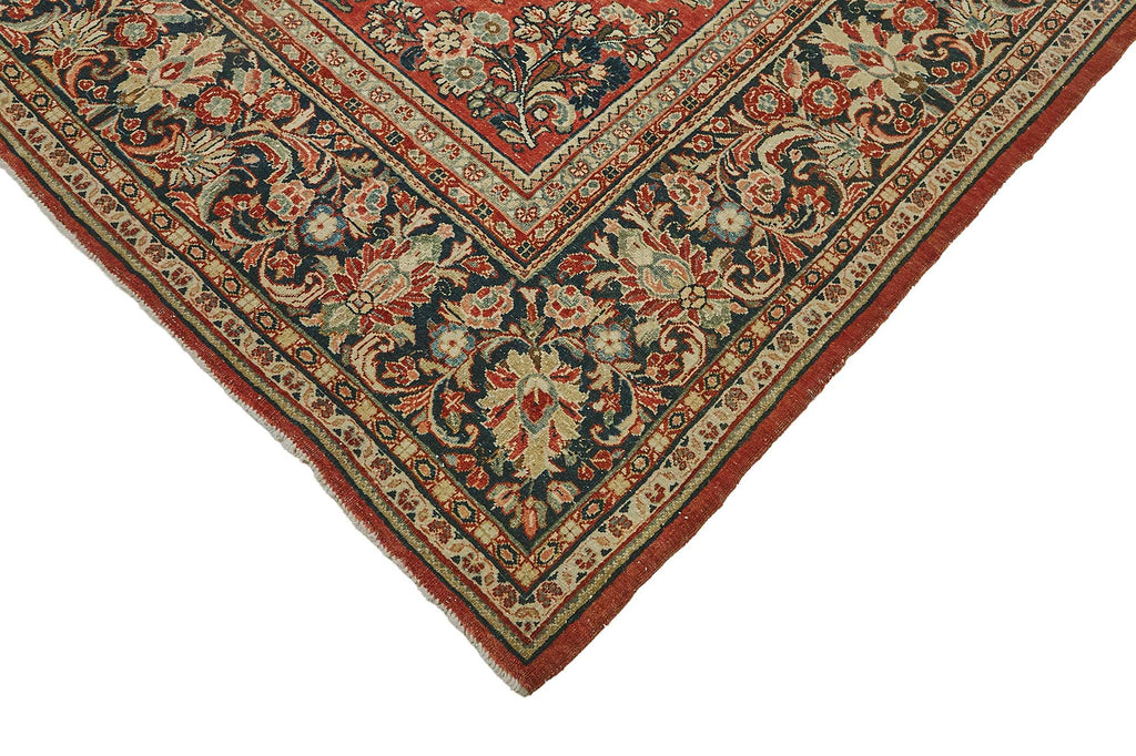 Beige vintage Persian rug 50198, 2.66 x 3.46 metres – photograph 4