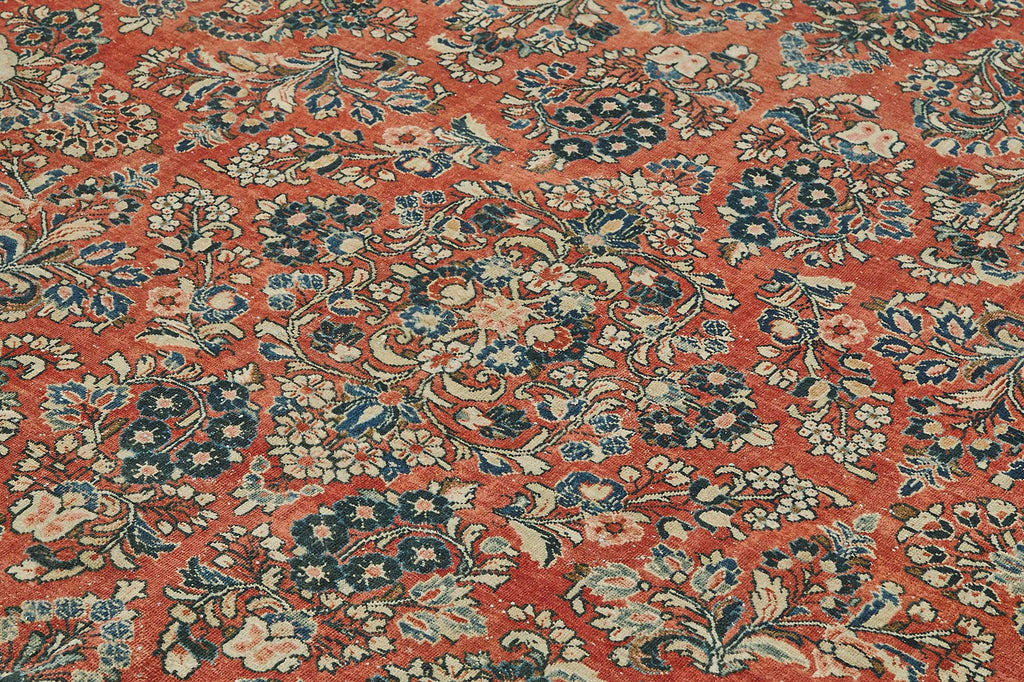 Beige vintage Persian rug 50198, 2.66 x 3.46 metres – photograph 5