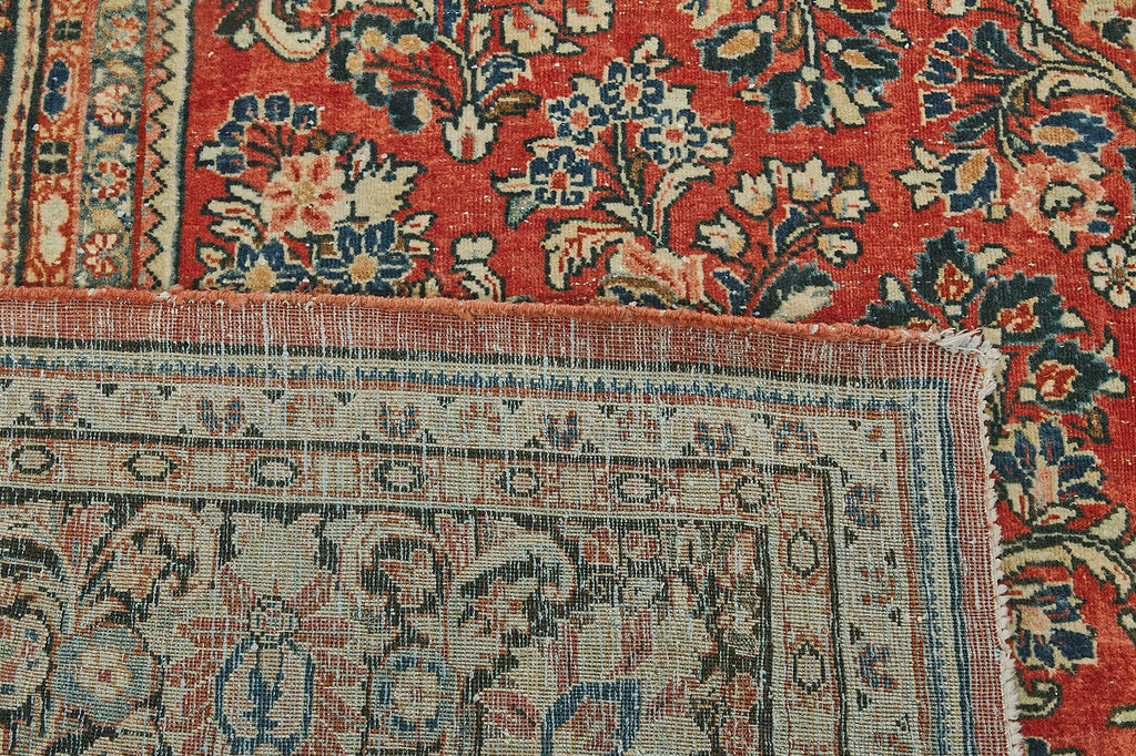 Beige vintage Persian rug 50198, 2.66 x 3.46 metres – photograph 7