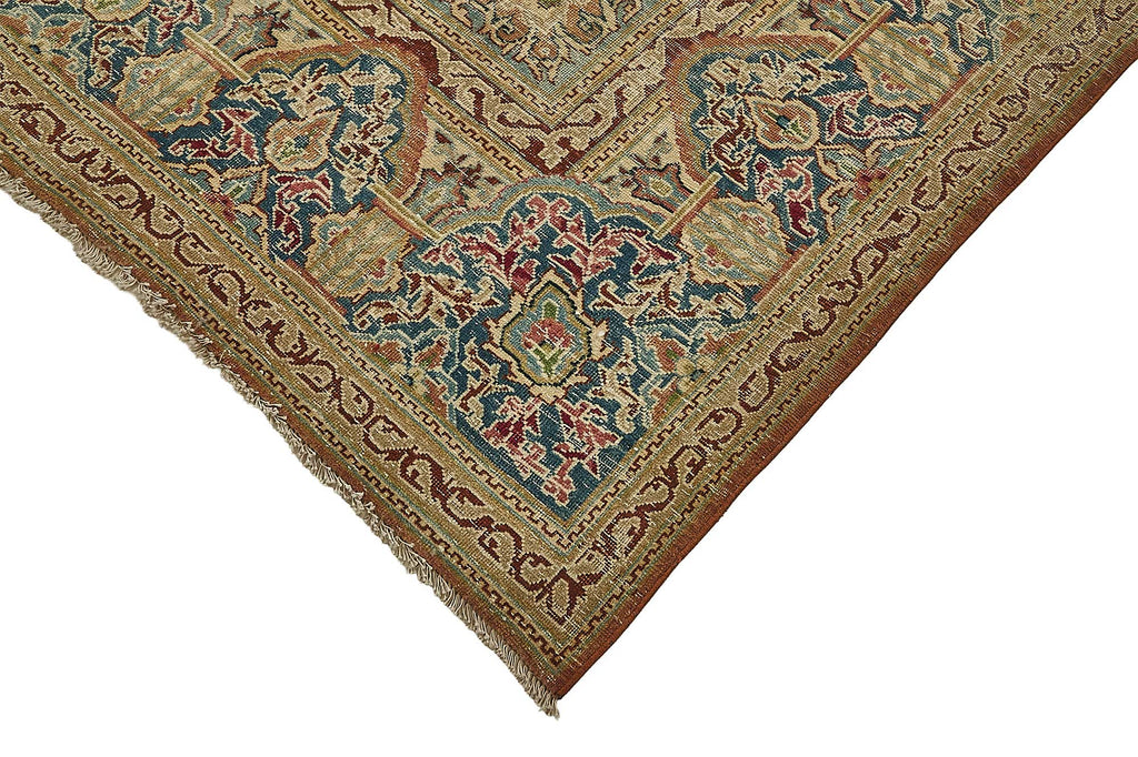 Beige vintage Persian rug 50202, 2.95 x 3.87 metres – photograph 4