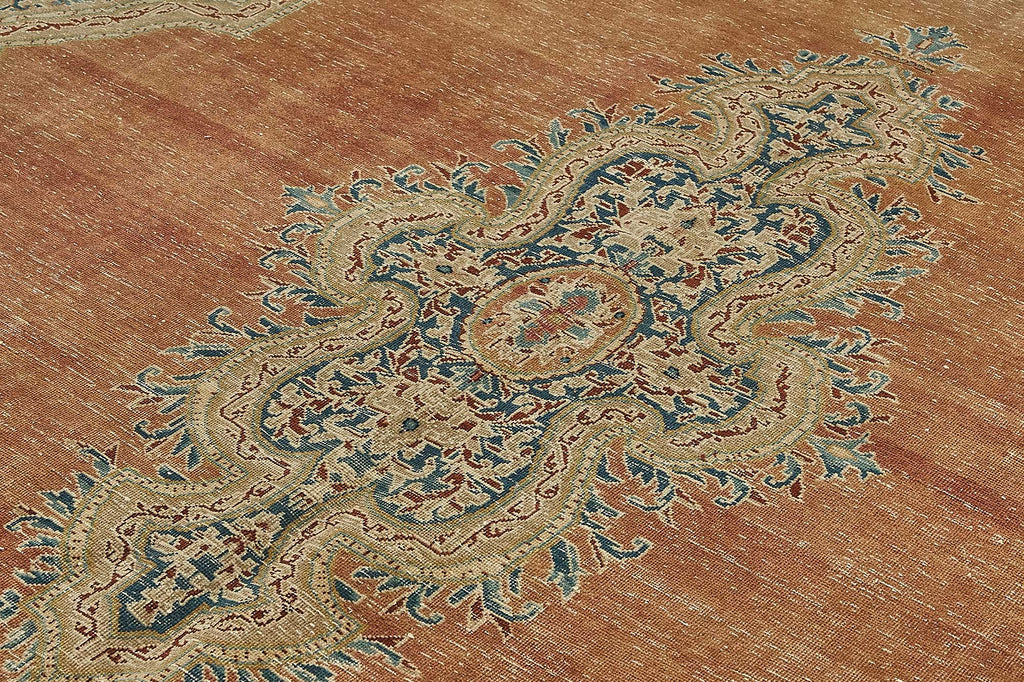 Beige vintage Persian rug 50202, 2.95 x 3.87 metres – photograph 5