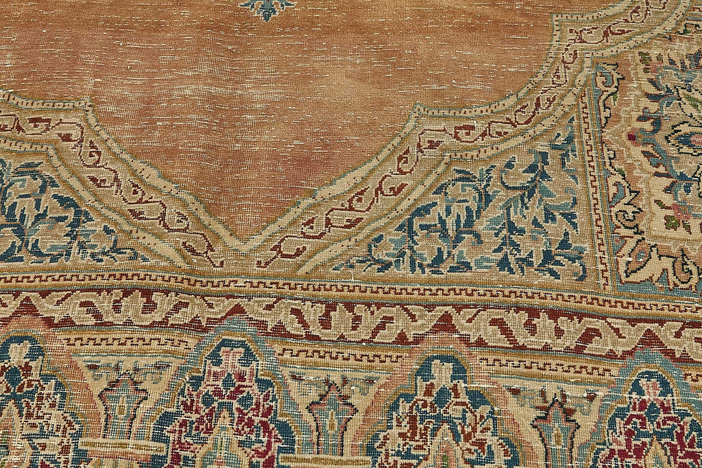 Beige vintage Persian rug 50202, 2.95 x 3.87 metres – photograph 10