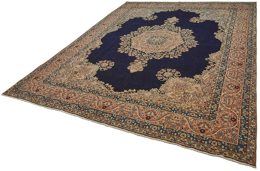 Beige vintage Persian rug 50203, 2.66 x 3.55 metres – photograph 3