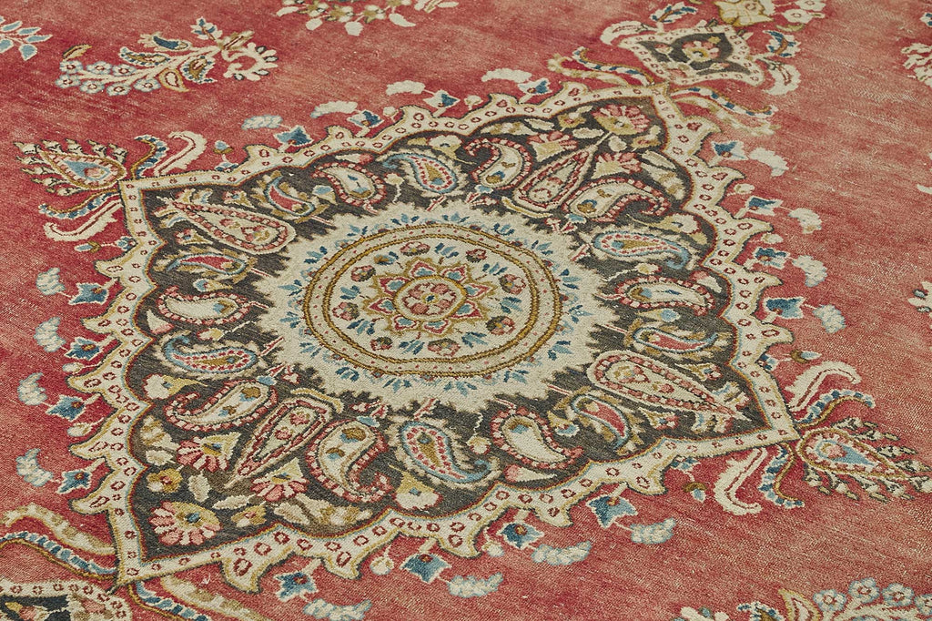 Beige vintage Persian rug 50206, 2.90 x 3.93 metres – photograph 5