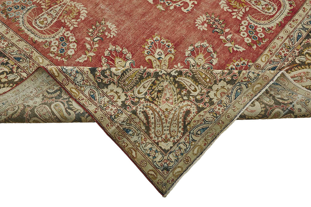 Beige vintage Persian rug 50206, 2.90 x 3.93 metres – photograph 6