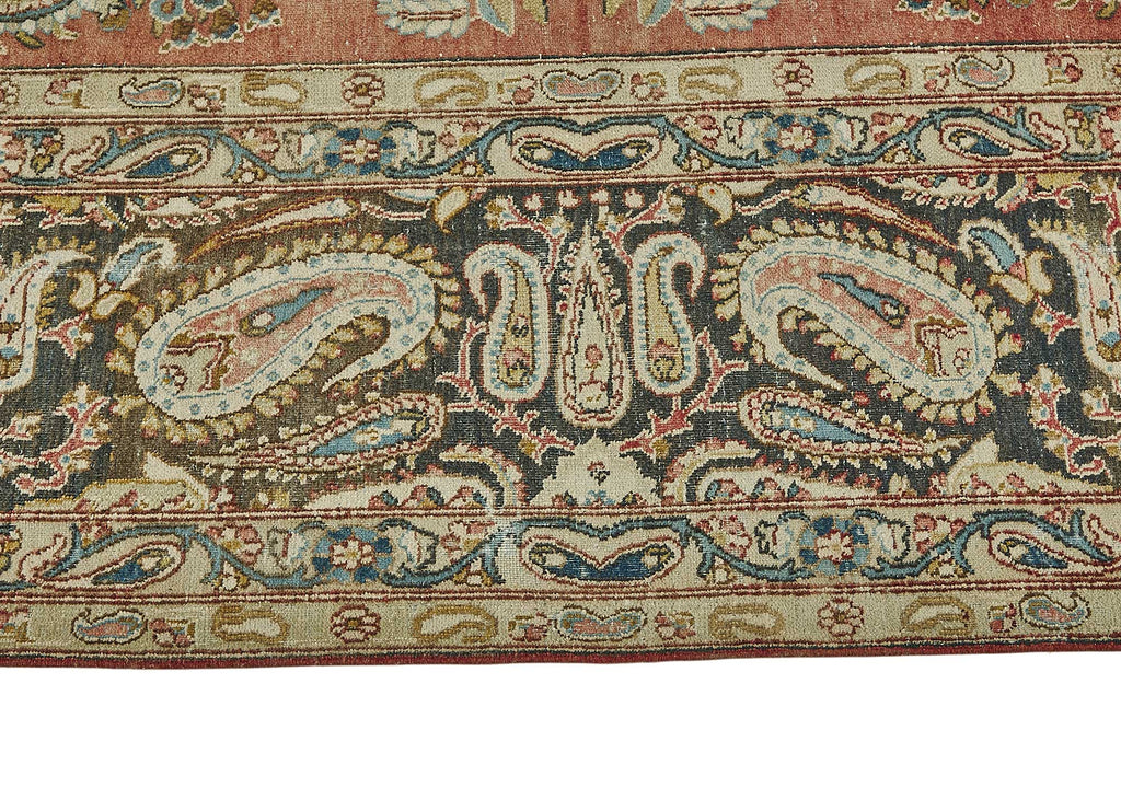 Beige vintage Persian rug 50206, 2.90 x 3.93 metres – photograph 8