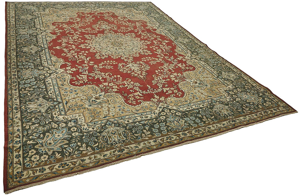 Beige vintage Persian rug 50208, 2.70 x 3.77 metres – photograph 2