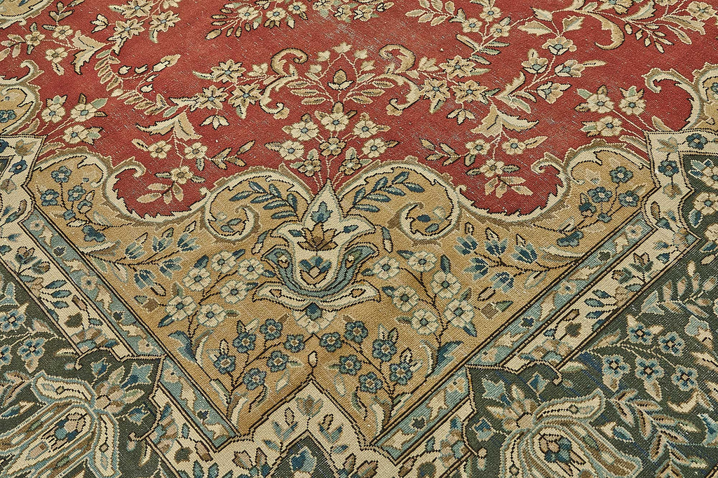 Beige vintage Persian rug 50208, 2.70 x 3.77 metres – photograph 9