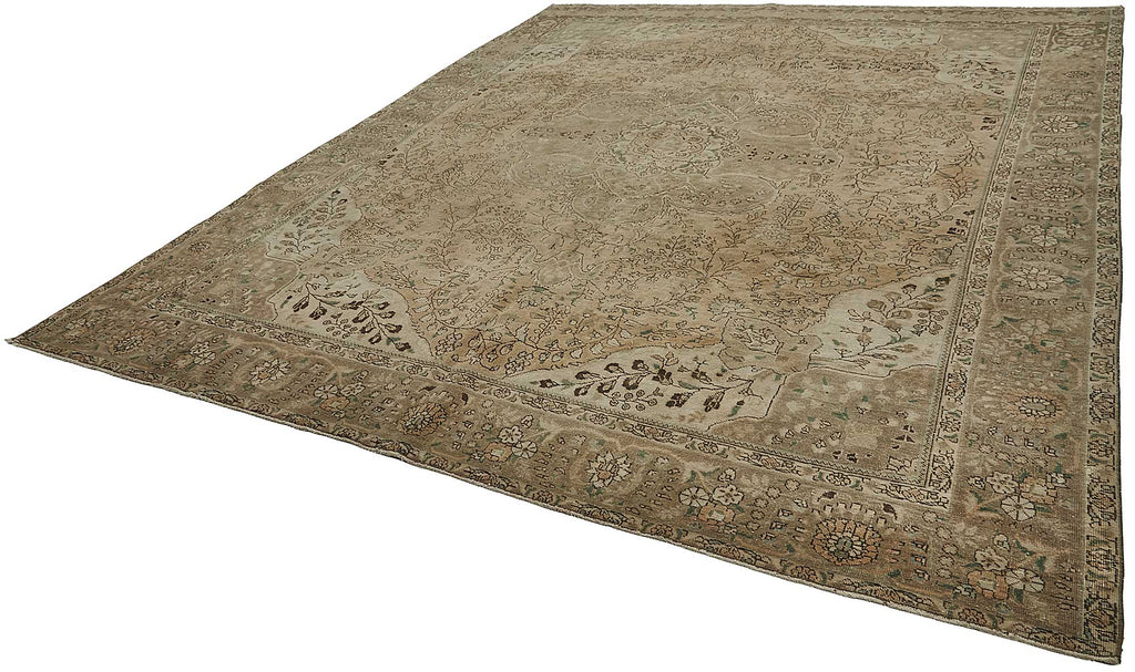 Beige vintage Persian rug 50233, 3.09 x 3.89 metres – photograph 3