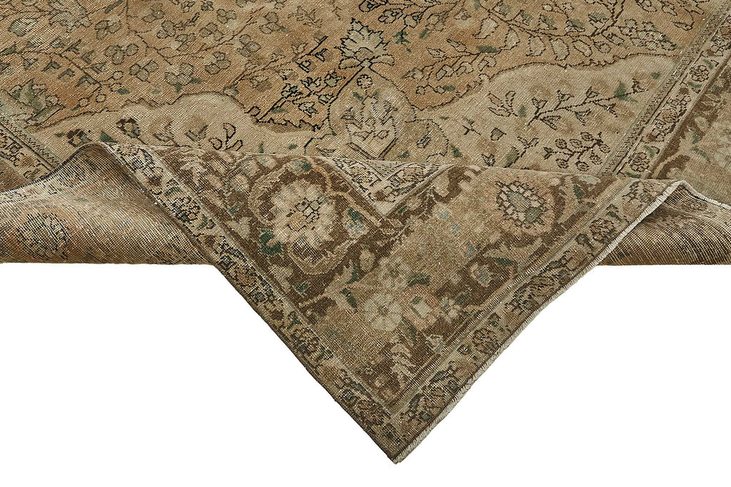 Beige vintage Persian rug 50233, 3.09 x 3.89 metres – photograph 6