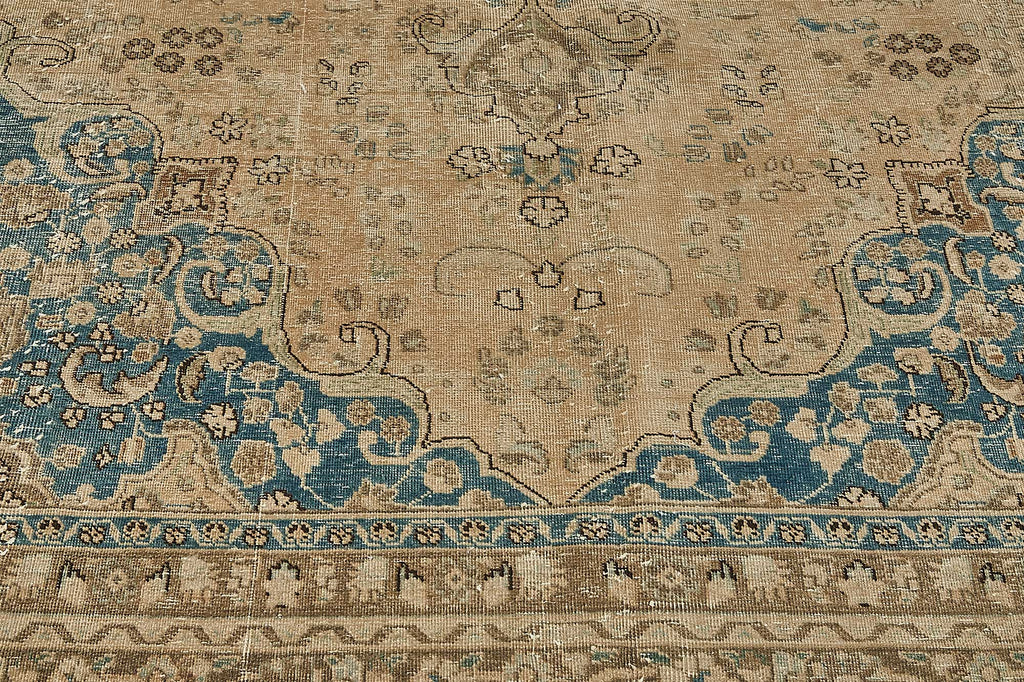 Beige vintage Persian rug 50234, 2.91 x 3.78 metres – photograph 10