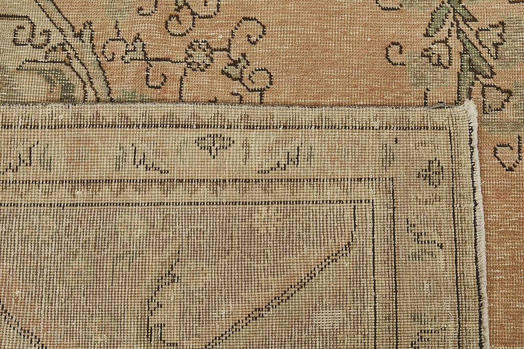 Beige vintage Persian rug 50235, 2.92 x 3.81 metres – photograph 7