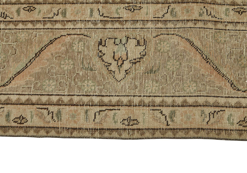 Beige vintage Persian rug 50235, 2.92 x 3.81 metres – photograph 8