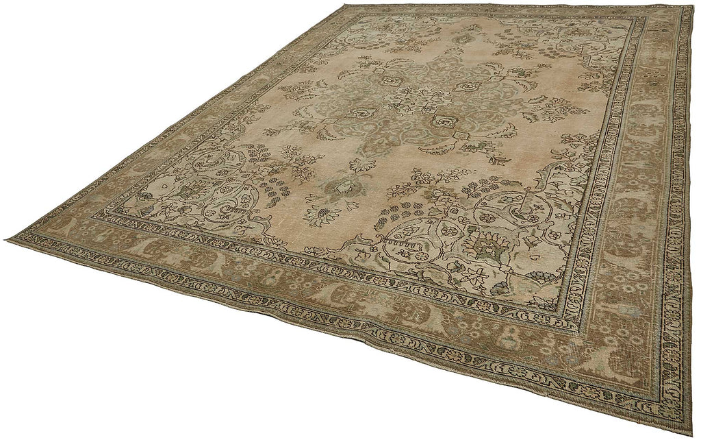 Beige vintage Persian rug 50236, 2.83 x 3.78 metres – photograph 3