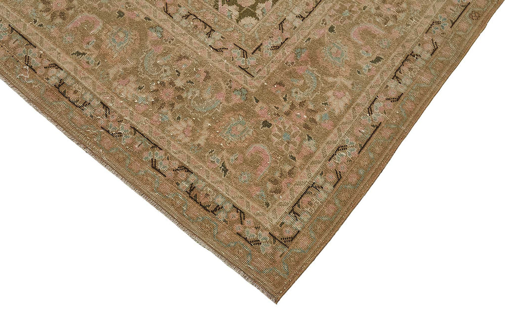 Beige vintage Persian rug 50237, 2.87 x 3.73 metres – photograph 4
