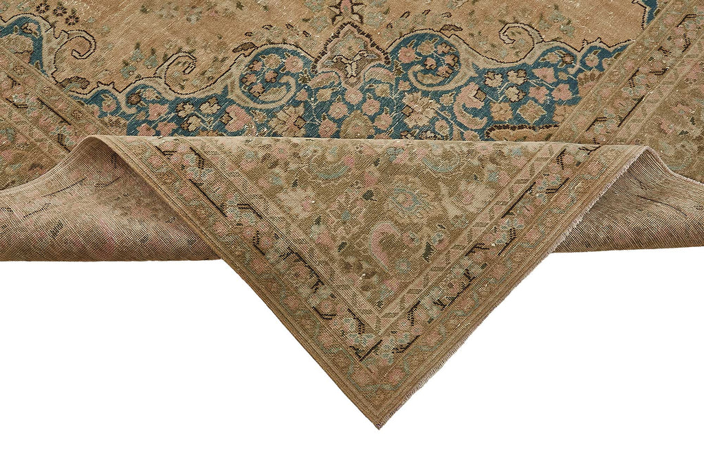 Beige vintage Persian rug 50237, 2.87 x 3.73 metres – photograph 6