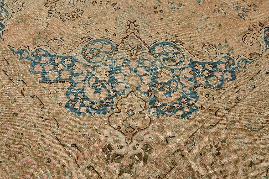Beige vintage Persian rug 50237, 2.87 x 3.73 metres – photograph 9