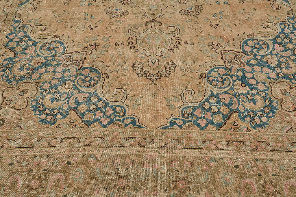 Beige vintage Persian rug 50237, 2.87 x 3.73 metres – photograph 10