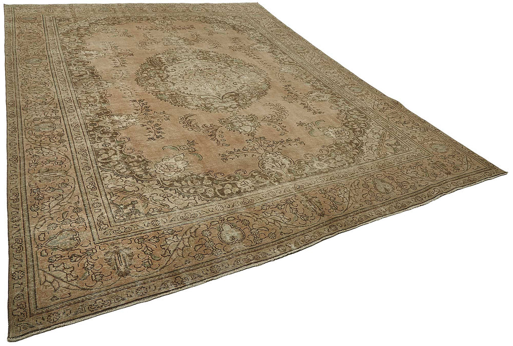 Beige vintage Persian rug 50238, 2.91 x 3.78 metres – photograph 2