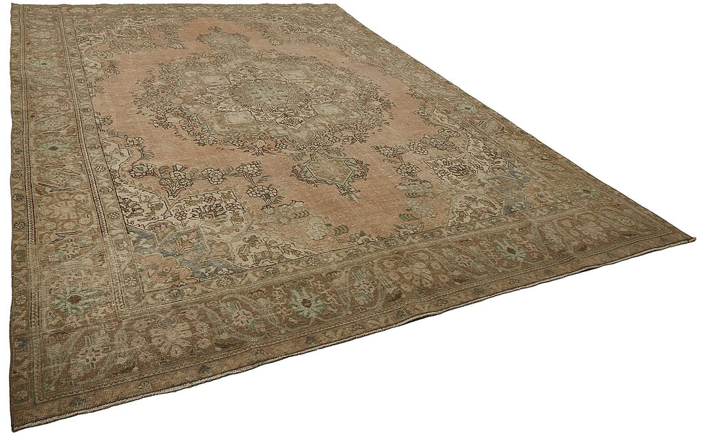 Beige vintage Persian rug 50239, 2.84 x 3.82 metres – photograph 2