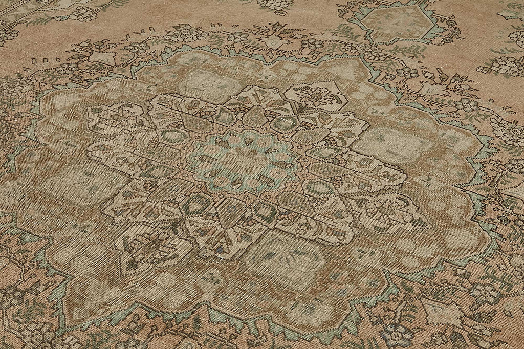 Beige vintage Persian rug 50239, 2.84 x 3.82 metres – photograph 5