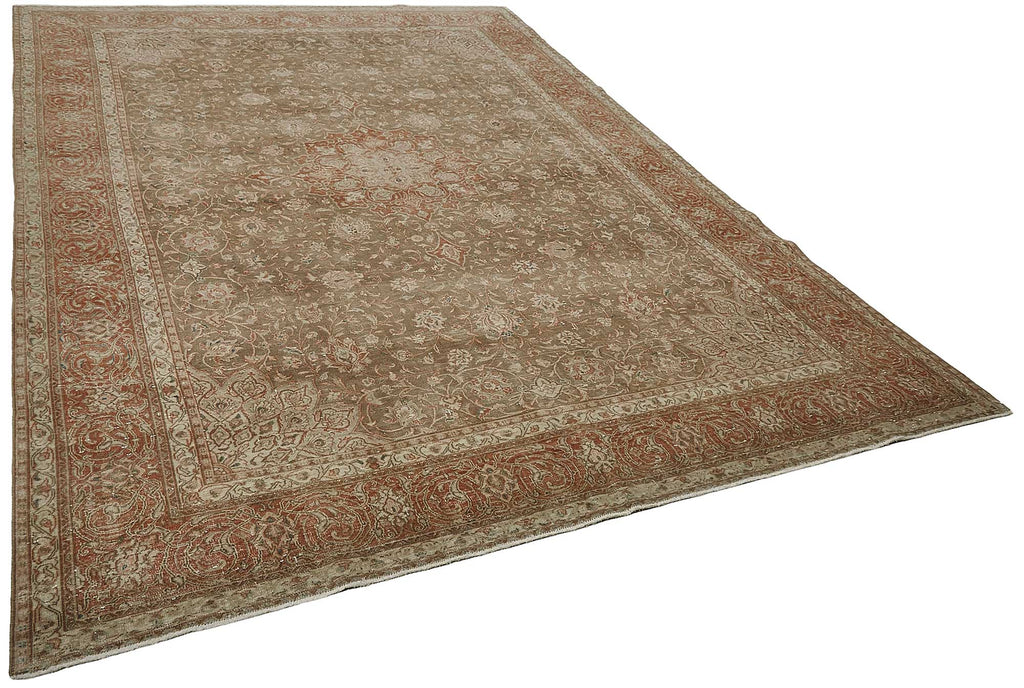 Beige vintage Persian rug 50240, 2.58 x 3.66 metres – photograph 2