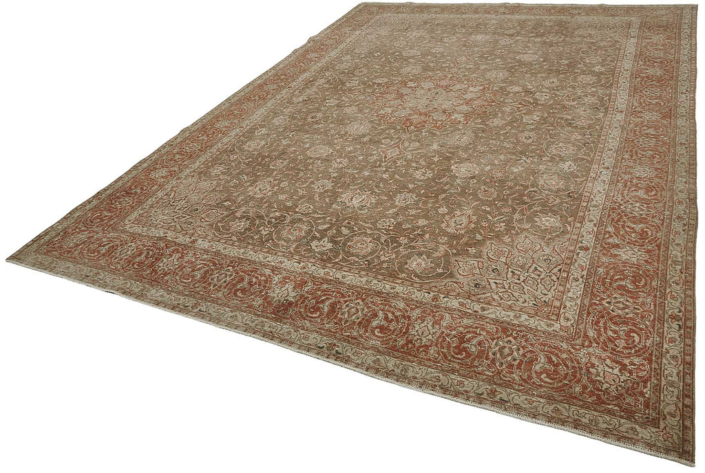 Beige vintage Persian rug 50240, 2.58 x 3.66 metres – photograph 3