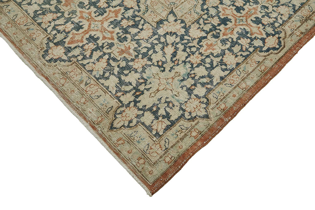 Beige vintage Persian rug 50242, 2.98 x 4.06 metres – photograph 4