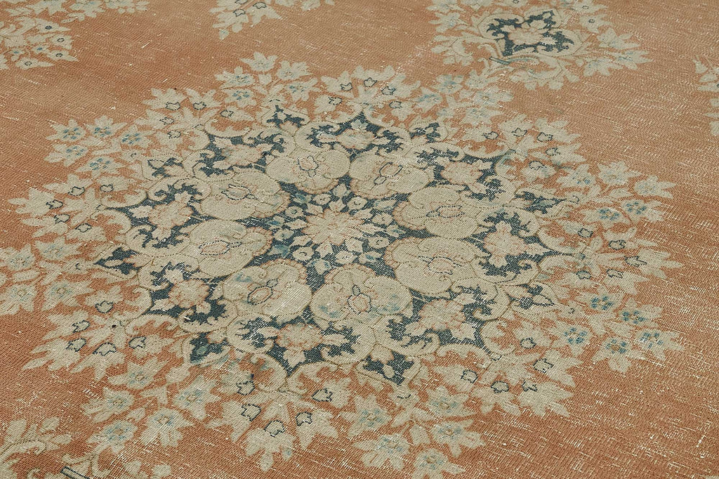 Beige vintage Persian rug 50242, 2.98 x 4.06 metres – photograph 5