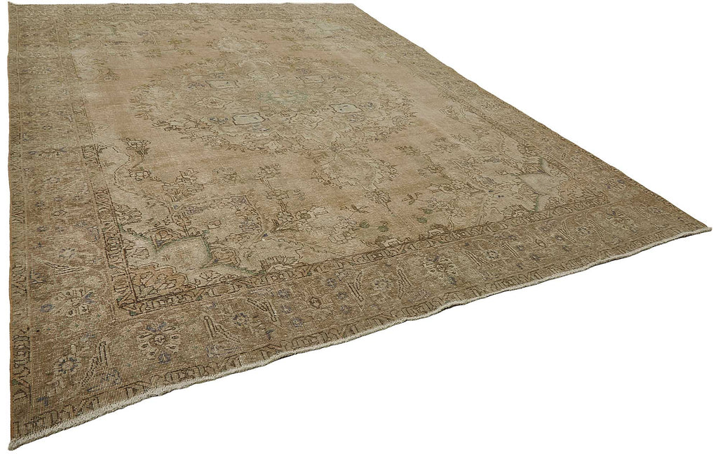 Beige vintage Persian rug 50243, 2.92 x 3.76 metres – photograph 2