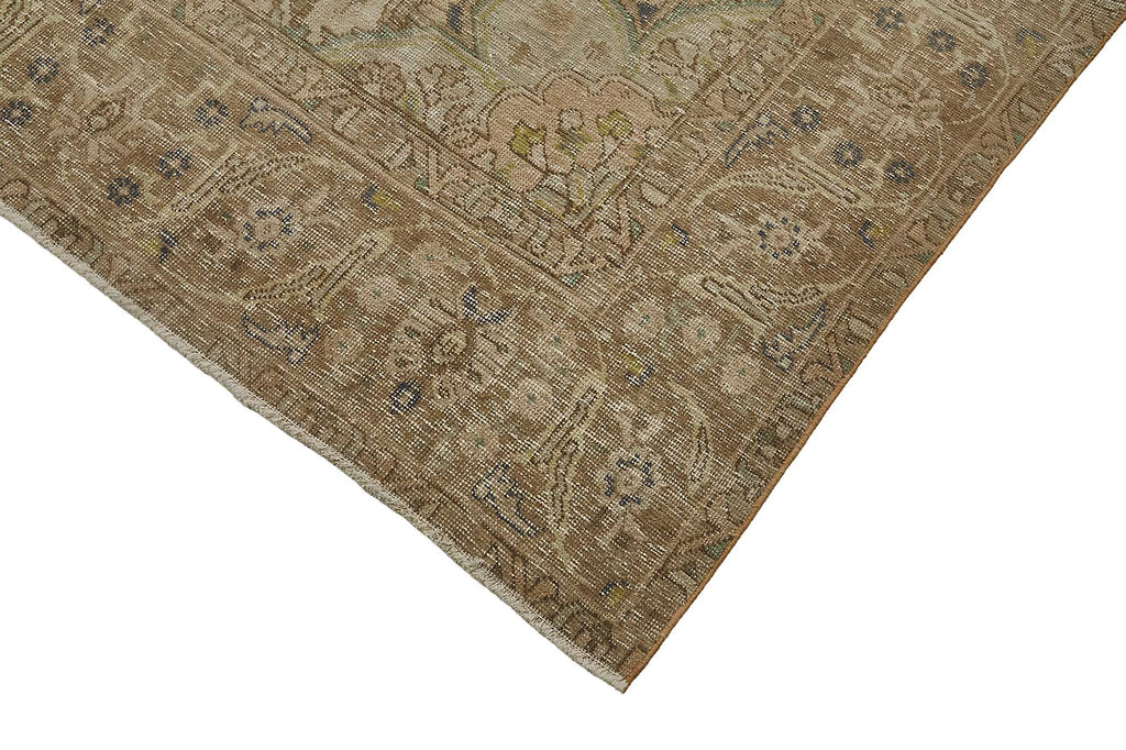 Beige vintage Persian rug 50243, 2.92 x 3.76 metres – photograph 4