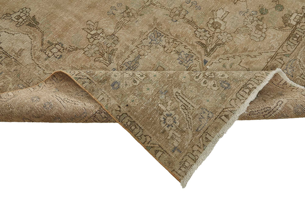 Beige vintage Persian rug 50243, 2.92 x 3.76 metres – photograph 6