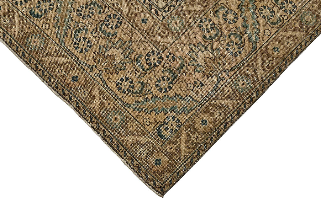 Beige vintage Persian rug 50244, 2.96 x 3.85 metres – photograph 4