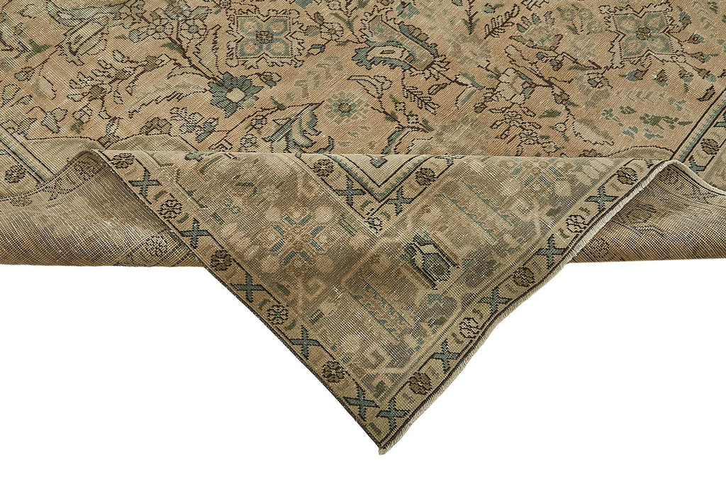Beige vintage Persian rug 50246, 2.89 x 3.81 metres – photograph 6