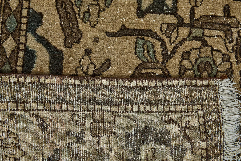 Beige vintage Persian rug 50979, 1.37 x 1.90 metres – photograph 7