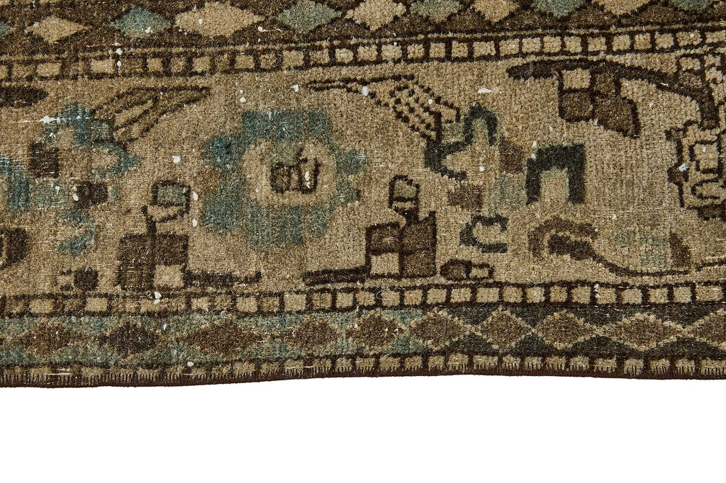 Beige vintage Persian rug 50979, 1.37 x 1.90 metres – photograph 8