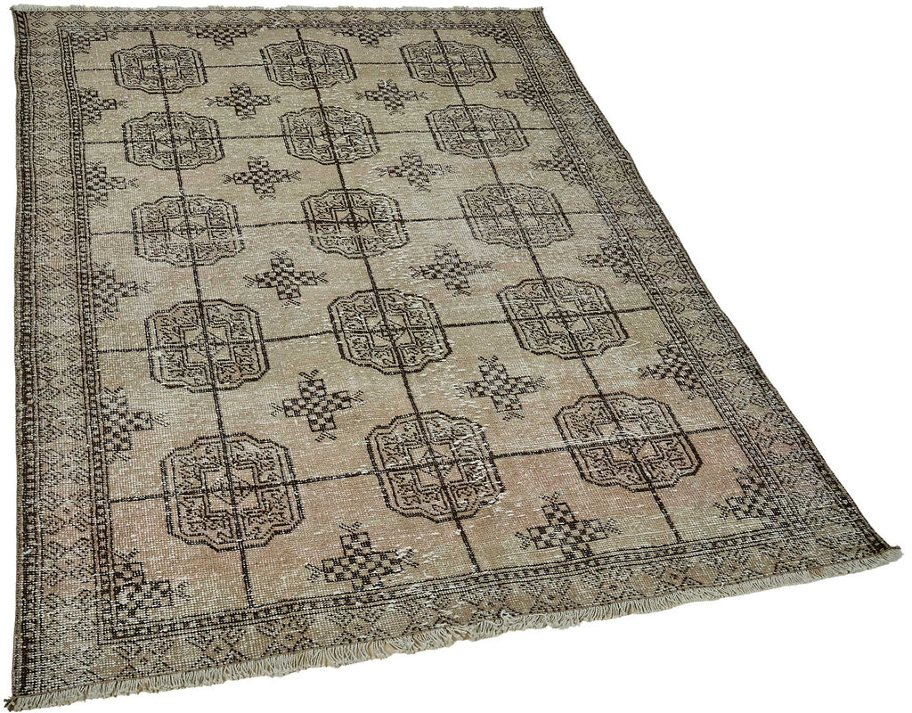 Beige vintage Persian rug 50980, 1.24 x 1.83 metres – photograph 2