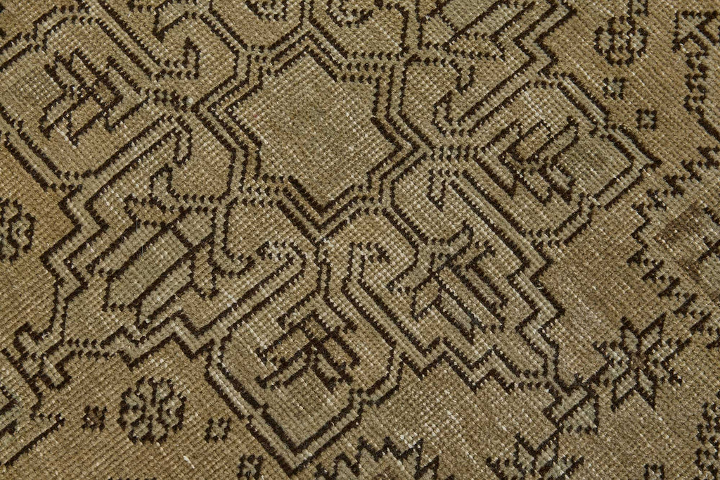 Beige vintage Persian rug 50981, 1.07 x 2.27 metres – photograph 9